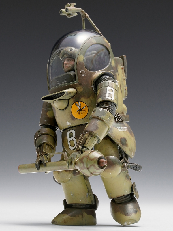 Maschine Krieger P.K.A. Armored Combat Suit 1/20 Model Kit Wave - Click Image to Close