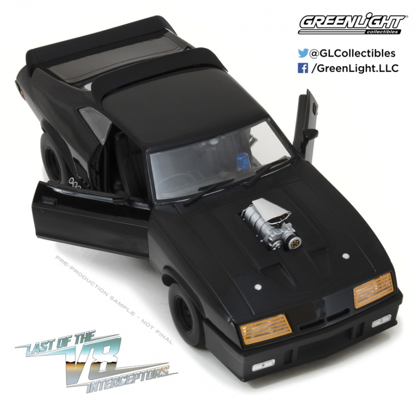 Last Of The V8 Interceptors Ford Falcon XB 1/18 Scale Diecast Replica by Greenlight - Click Image to Close