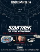 Star Trek The Next Generation U.S.S. Enterprise NCC-1701-D Bonus Illustrated Handbook and BONUS Starship Enterprise
