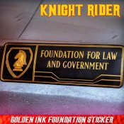 Knight Rider Collector's Metal Box F.L.A.G. Agent Kit
