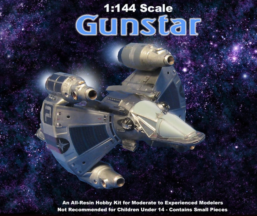 Last Starfighter Gunstar 1/144 Scale Model Kit - Click Image to Close