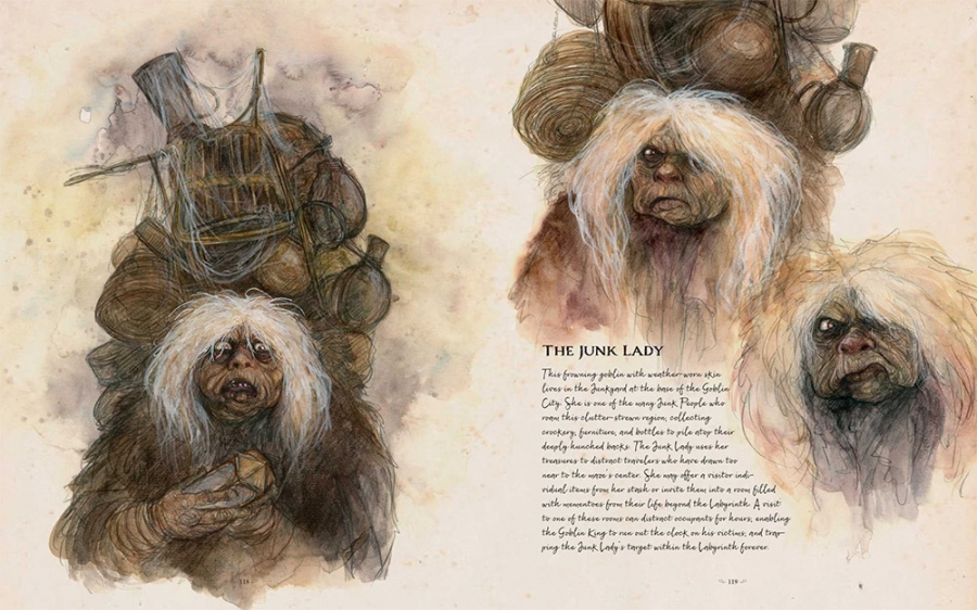 Jim Henson's Labyrinth: Bestiary: A Definitive Guide HC Book - Click Image to Close