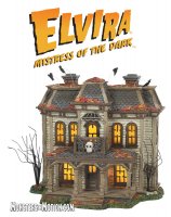 Elvira Mistress of the Dark Village House Statue by Hot Properties