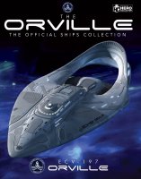 Orville Starship Collection U.S.S. Orville ECV-197 Ship with Collector Magazine
