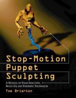 Stop-Motion Puppet Sculpting Book by Tom Brierton