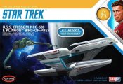 Star Trek USS Grissom/Klingon Bird of Prey 1/1000 Scale Model Kit by Polar Lights