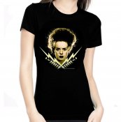 Bride of Frankenstein Bolts Women's T-Shirt (Glow in the Dark)