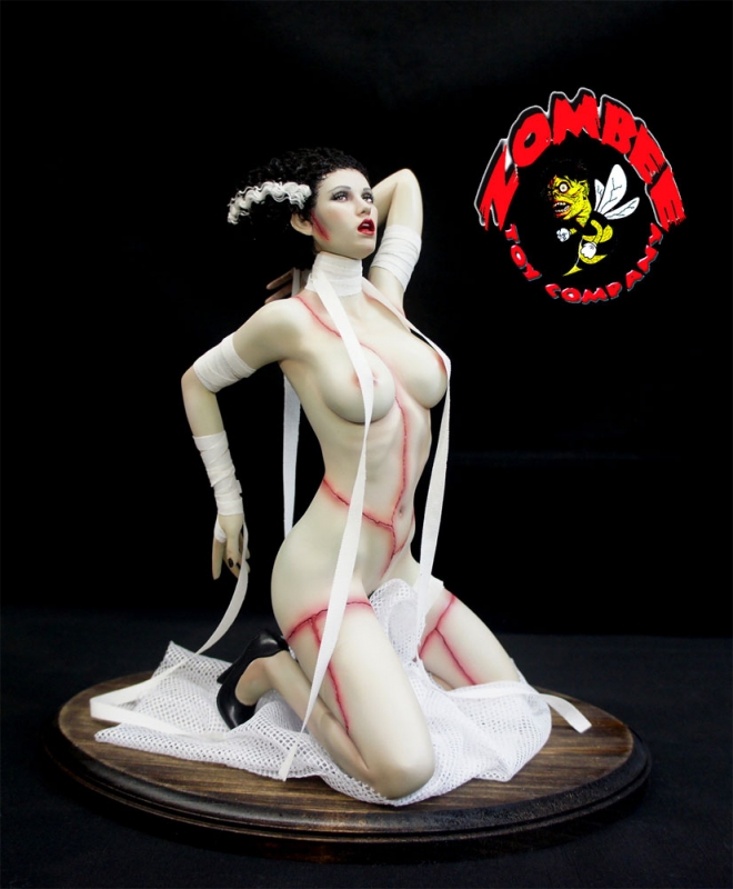 Bride Of The Monster 1/4 Scale Resin Model Kit by Zombee - Click Image to Close