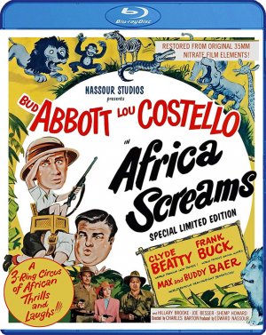 Africa Screams 1949 Bud Abbott and Lou Costello DVD