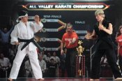 Karate Kid 1984 All-Valley Karate Championships Tournament Cloth 8-Inch Action Figure 2-Pack