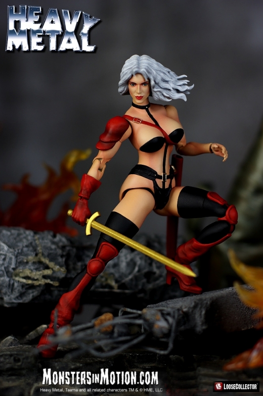 Heavy Metal The Movie Taarna and Avis 6 Inch Figure - Click Image to Close