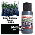 Freak Flex Sour Spleen Green Paint 1 Ounce Flip Top Bottle