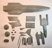 Latitude Zero Alpha Submarine Model Kit