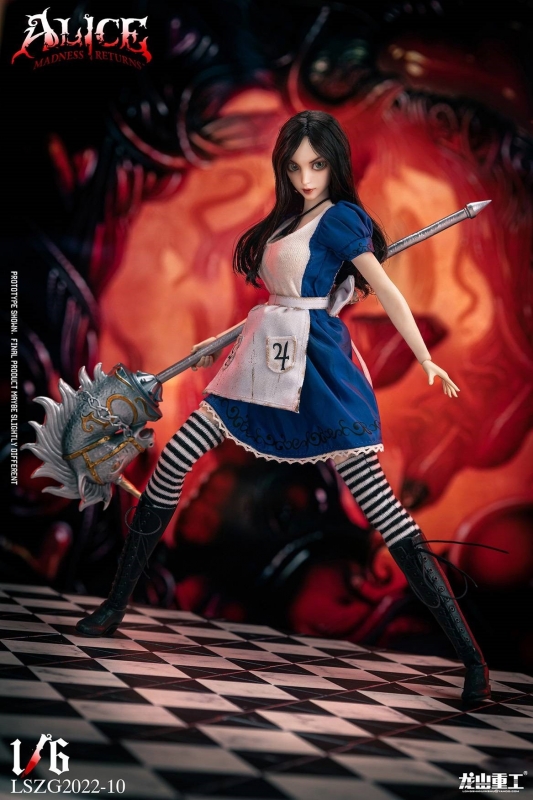 Alice Madness Returns 1/6 Scale Deluxe Figure By Novel Toys - Click Image to Close