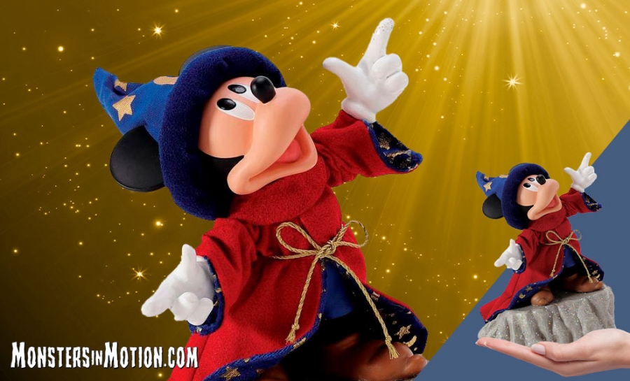 Disney Sorcerer Mickey Mouse PVC Collector's Figure - Click Image to Close