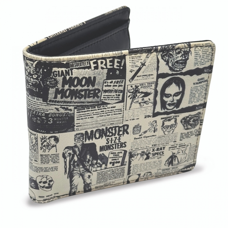 Vintage Novelty Ads Wallet - Click Image to Close