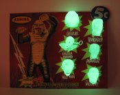 Aurora Monsters Glow Head Fantasy Model Display Card Creature from the Black Lagoon Version