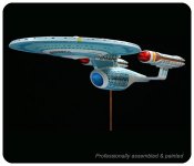 Star Trek Enterprise NCC-1701-C Snap Model Kit 1/2500 Scale