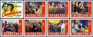 Casablanca 11X14 1942 - Lobby Card Set