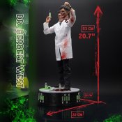 Re-Animator 1985 Dr. Herbert West 1/4 Scale Statue H.P. Lovecraft Jeffrey Combs
