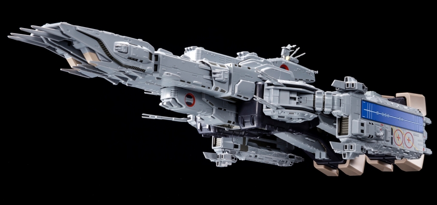 Macross Robotech SDF-1 1/3000 Scale Perfect Transformed Figure by Arcadia - Click Image to Close