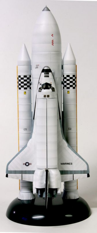 James Bond 007 Moonraker 1/200 Scale Space Shuttle with Booster Rocket Model Kit RE-Issue - Click Image to Close