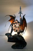 Luis Royo - Black Tinkerbell Polystone Statue