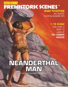 Neanderthal Man Aurora Prehistoric Scenes 1/13 Scale Model Kit Re-Issue