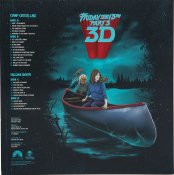 Friday the 13th Part 3-D Soundtrack Vinyl LP Harry Manfredini