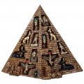 Egyptian Pyramid with 12 Piece Figure Set