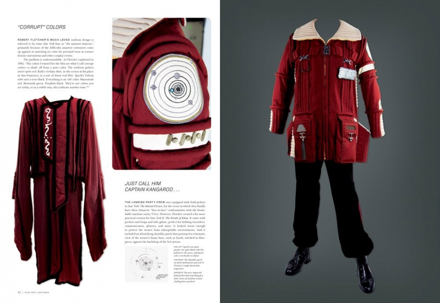 Star Trek Costumes Five Decades of Fashion from the Final Frontier Hardcover Book - Click Image to Close