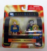 Supergirl and Bizzaro Minimates Figure 2-Pack