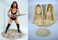 Star Crash 1978 Stella Star Model Kit Master Mold Hard Copy Caroline Munro