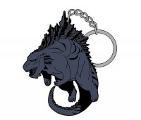 Godzilla 2017 Monster Planet Pinched Keychain Planet of the Monsters