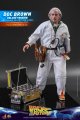 Back To The Future Doc Brown Deluxe 1/6 Scale Figure by Hot Toys