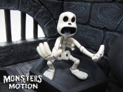 Monster Scenes Scale Frankenstein Cartoon Monster Skeleton Model Kit