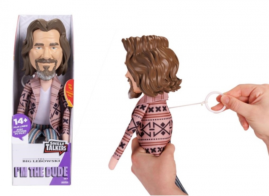 Big Lebowski The Dude Shelf Talkers Talking Doll - Click Image to Close