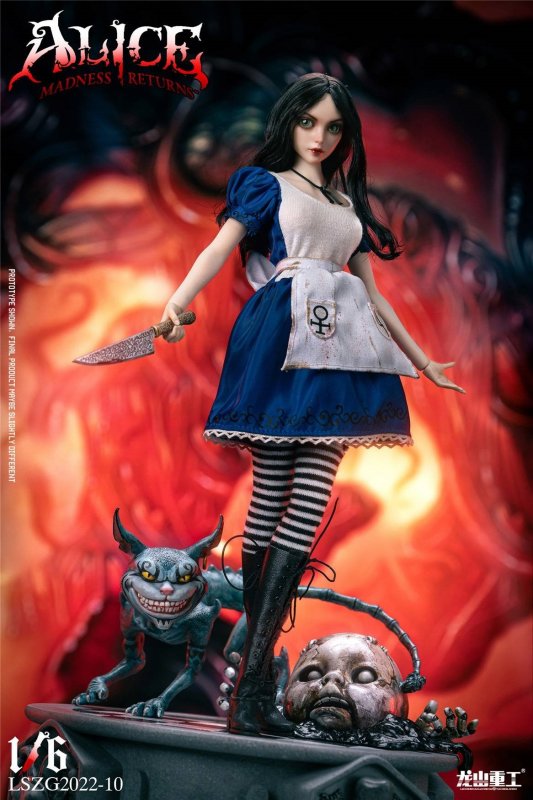 Alice Madness Returns 1/6 Scale Deluxe Figure By Novel Toys - Click Image to Close