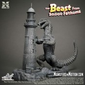 Beast from 20,000 Fathoms Rhedosaurus with Lighthouse 1/72 Scale Model Kit by X-Plus Japan Re-Issue