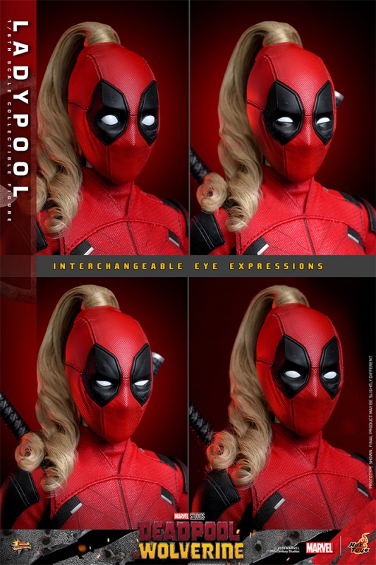 Deadpool & Wolverine Ladypool 1/6 Scale Figure by Hot Toys - Click Image to Close