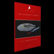 Star Trek Lower Decks Starship Library Vol. 2 U.S.S. Cerritos NCC-75667 Die-Cast Ship & Book Set