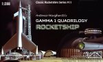 Gamma 1 Rocketship from the Gamma Quadrilogy 1966 1/288 Scale Model Kit