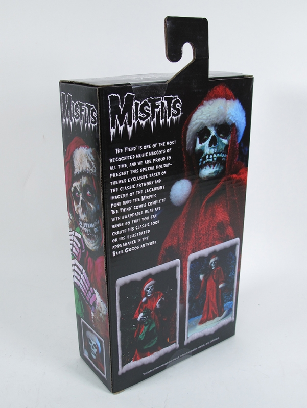 Crimson Ghost Misfits Christmas Fiend 8 Inch Figure by Neca - Click Image to Close