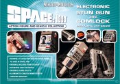 Space 1999 Deluxe Electronic Stun Gun and Commlock Set Prop Replicas with Lights and Sound