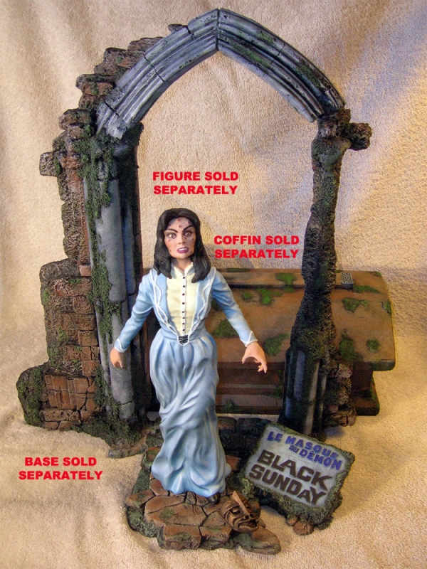 Black Sunday Gothic Base 1/6 - 1/8 Scale Model Kit - Click Image to Close
