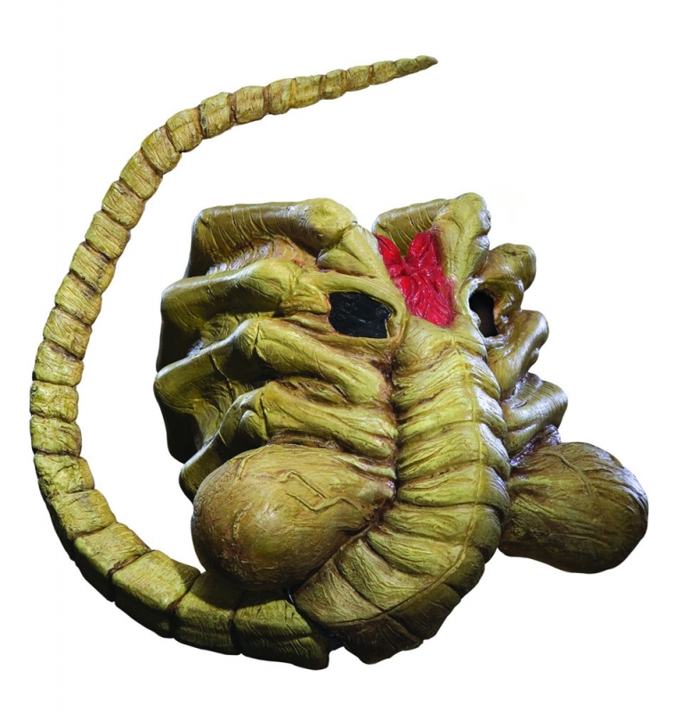 Alien Face Hugger Deluxe Latex Adult Mask - Click Image to Close