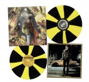 Taxi Driver Soundtrack Vinyl LP Bernard Herrmann 2 LP Set Taxi Cab Yellow Black Pinwheel Vinyl