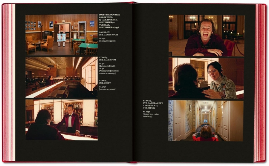 Shining, The Stanley Kubrick's The Shining Hardcover Book - Click Image to Close