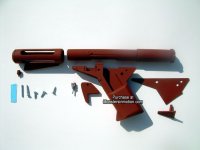 Sandman Blaster (Flame gun) 1/1 Resin Prop Model Kit