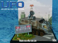 UFO TV Series SHADO Control Mobile with Airfield Display Base Diecast Replica Gerry Anderson